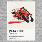 Francesco Bagnaia Men's T-Shirt - Grey