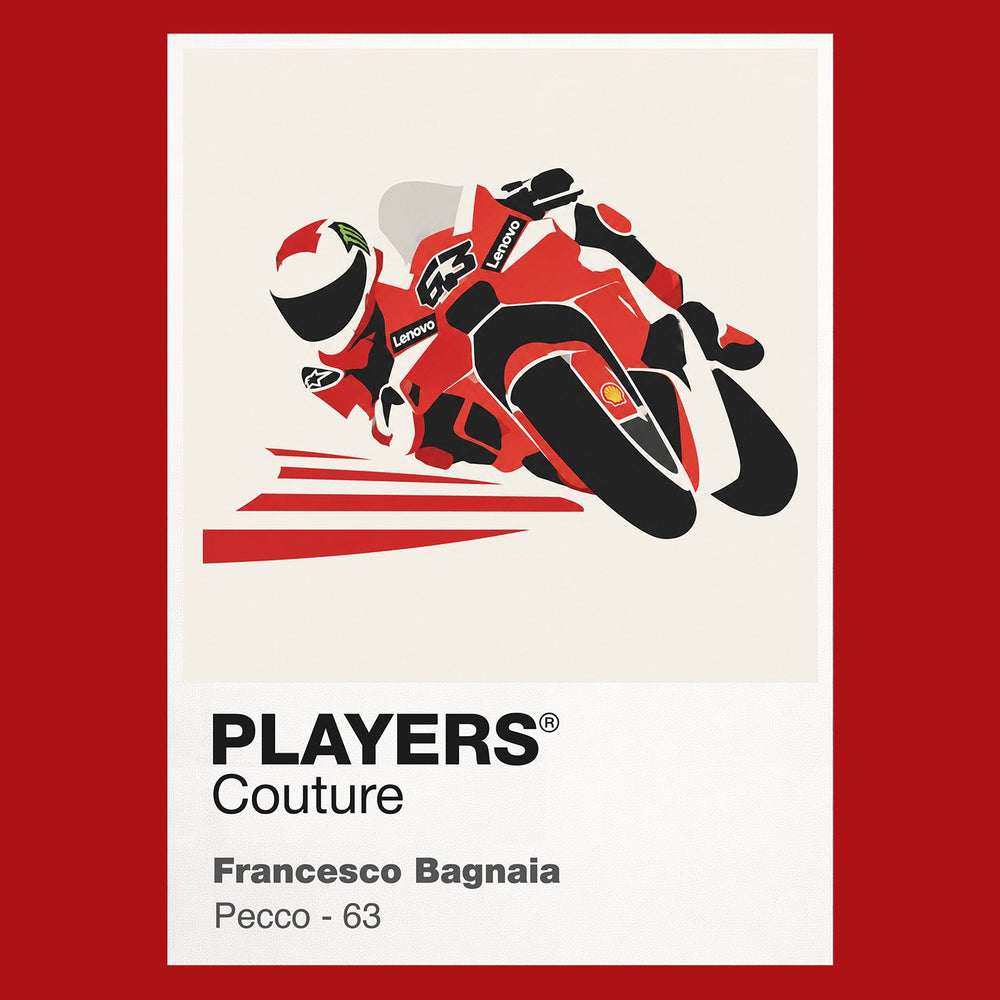 Francesco Bagnaia Men's T-Shirt - Red