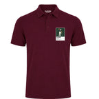 Francesco Molinari Golf Icon Frame Men's Polo Shirt - Burgundy