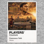 Francesco Totti Italy Atlas Frame artwork by Players Couture