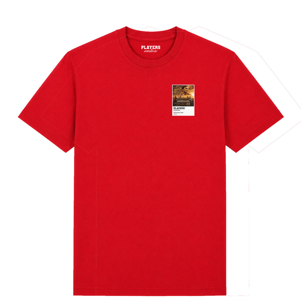 Francesco Totti Italy Atlas Frame White men's t-shirt by Players Couture