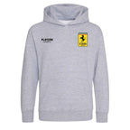 Francesco Totti hoodie – grey kids' hoodie featuring the Francesco Totti Players Couture logo
