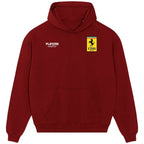 Francesco Totti hoodie – red men's hoodie featuring the Francesco Totti Players Couture logo