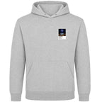 Francesco Totti Italy Icons in Lights Frame Men's Hoodie in Gray