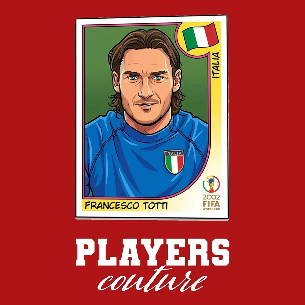 Francesco Totti World Cup Sticker Kids Hoodie – francesco totti red Players Couture design