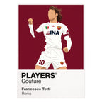 Francesco Totti Roma away Icon Frame artwork on white
