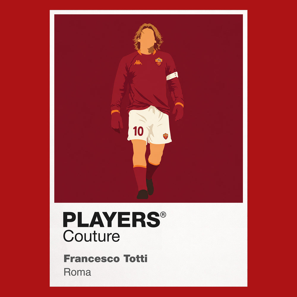 Francesco Totti Roma Icon Frame — Red