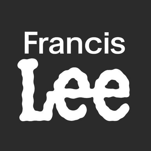 Francis Lee Logo Men's Hoodie – black close-up detail shot of the Francis Lee Players Couture logo design