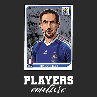 Franck Ribery World Cup Sticker Men's Hoodie – franck ribery black Players Couture design