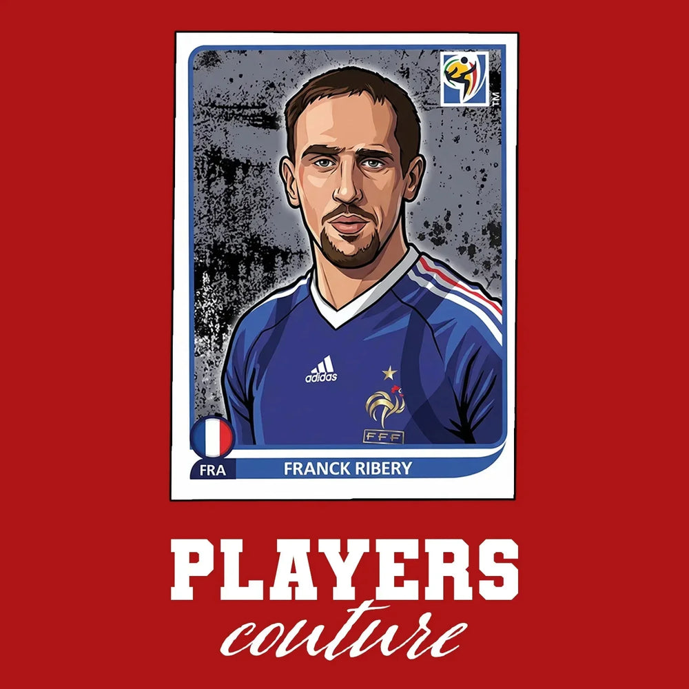 Franck Ribery World Cup Sticker Kids Hoodie – franck ribery red Players Couture design