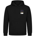 Franco Baresi AC Milan Icons in Lights Frame Men's Hoodie in Black