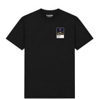 Franco Baresi AC Milan Icons in Lights Frame Men's T-Shirt in Black