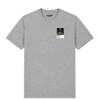 Franco Baresi AC Milan Icons in Lights Frame Men's T-Shirt in Gray
