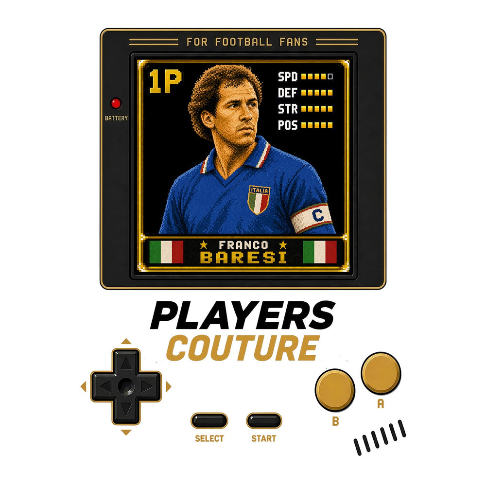 Franco Baresi Legend 8-Bit Men's Hoodie - image 6