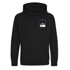 Franco Baresi Italy Icons in Lights Frame Kids Hoodie in Black