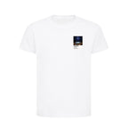Franco Baresi Italy Icons in Lights Frame Kids T-Shirt in White