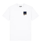 Franco Baresi Italy Icons in Lights Frame Men's T-Shirt in White