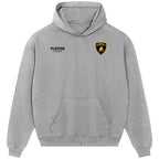 Franco Mastantuono Logo Players Couture Men's Casual Hoodie - Gray / S | Argentina, Fashion Collection, Football, Hoodies, Men's, River Plate, Volume 1
