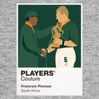 François Pienaar Rugby Union Icon Frame Men's T-Shirt – image 7