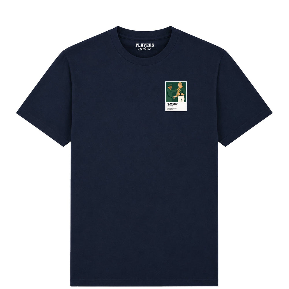François Pienaar Rugby Union Icon Frame Men's T-Shirt – image 3