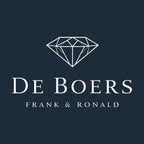 Frank & Ronald De Boer Logo Men's Hoodie – navy close-up detail shot of the Frank De Boer Players Couture logo design