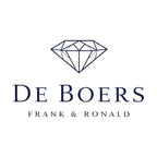 Frank & Ronald De Boer Logo Men's Hoodie – white close-up detail shot of the Frank & Ronald De Boer Players Couture logo