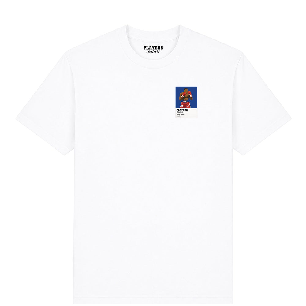 Frank Bruno Boxing Icon Frame Men's T-Shirt - White