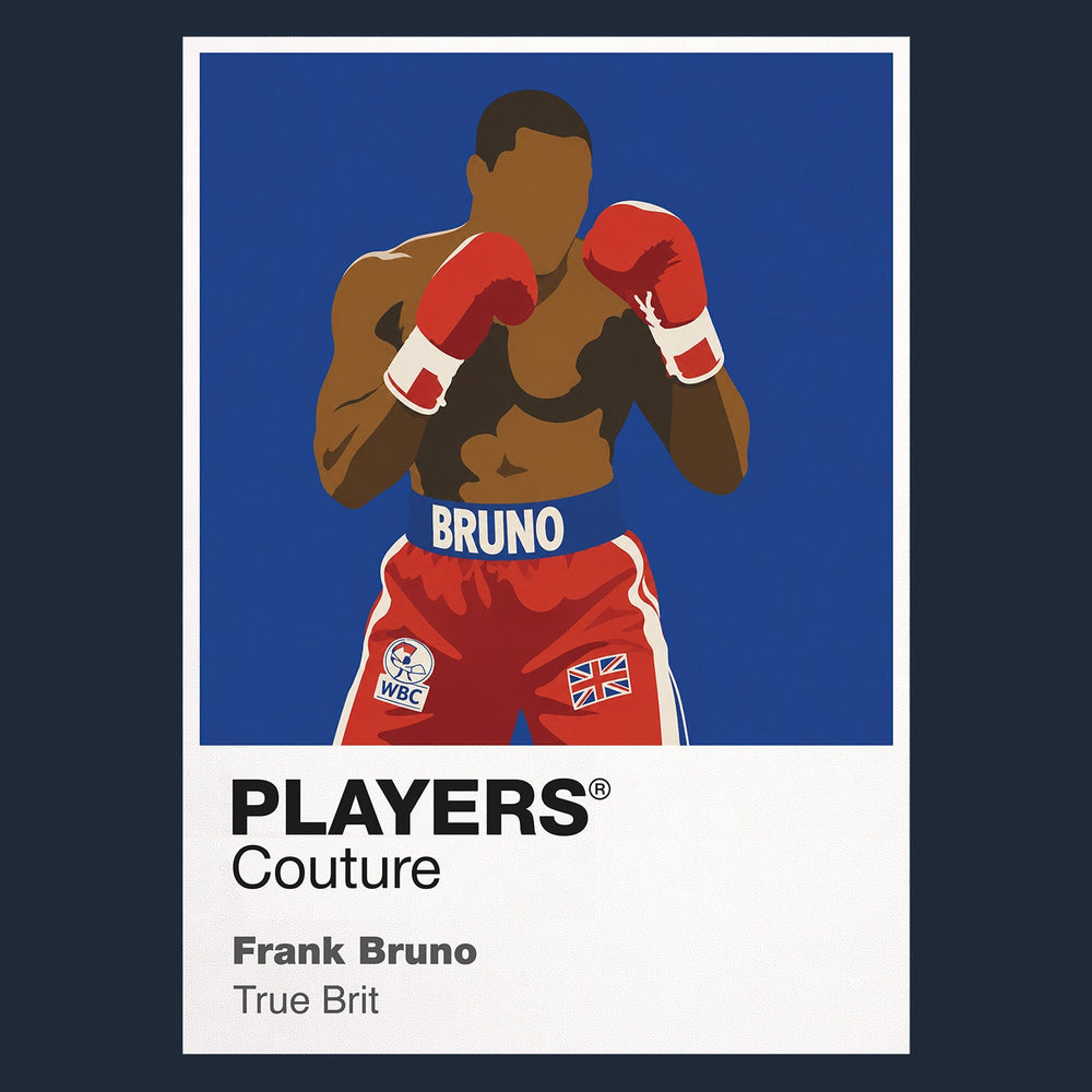 Frank Bruno Boxing Icon Frame - Icon Design