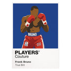 Frank Bruno Boxing Icon Frame - Icon Design