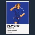 Frank Lampard Chelsea Icon Frame Men's Hoodie — Navy Artwork