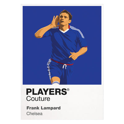 Frank Lampard Chelsea Icon Frame — White