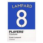 Frank Lampard 8 Football Shirt Frame Men's Hoodie – white close-up detail shot of the Frank Lampard 8 Football Players
