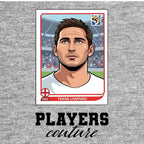 Frank Lampard World Cup Sticker Kids T-Shirt – frank lampard grey Players Couture design