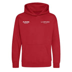 Frank Lampard hoodie – red kids' hoodie featuring the Frank Lampard Players Couture logo