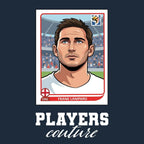 Frank Lampard World Cup Sticker Kids Hoodie – frank lampard navy Players Couture design