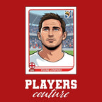 Frank Lampard World Cup Sticker Kids T-Shirt – frank lampard red Players Couture design