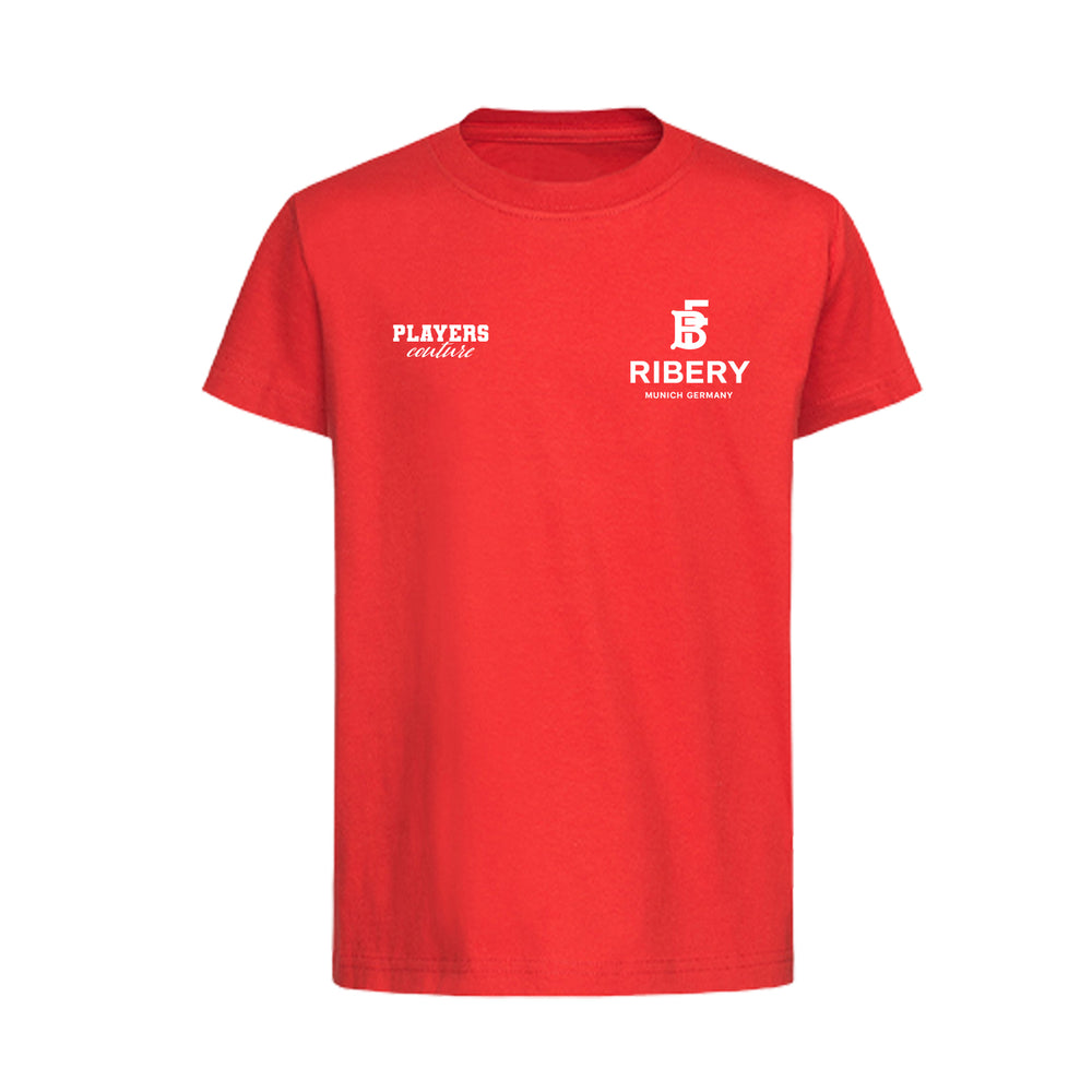 Frank Ribery Logo Players Couture Kids T-Shirt Red