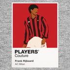 Frank Rijkaard AC Milan Icon Frame — Gray