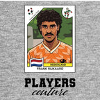 Frank Rijkaard World Cup Sticker Kids T-Shirt – frank rijkaard grey Players Couture design