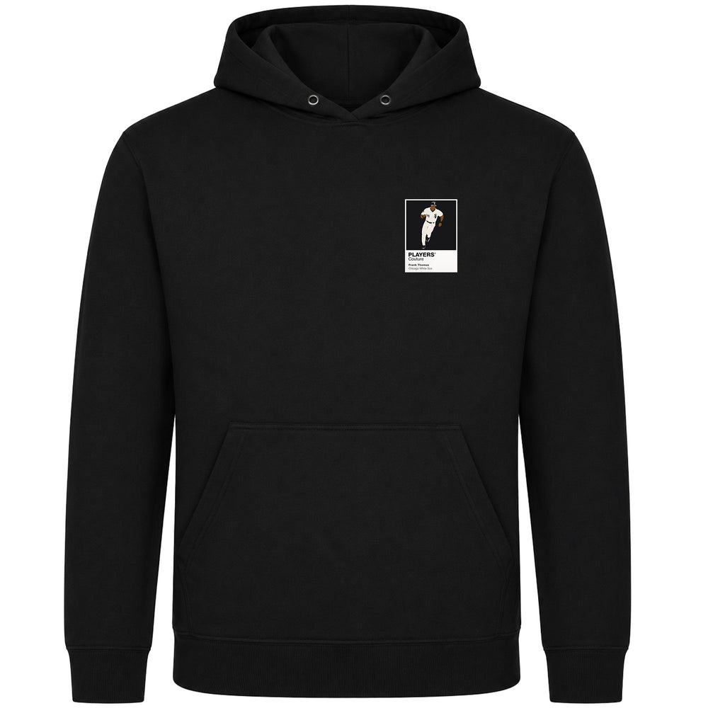 Frank Thomas White Sox Baseball Icon Frame Men's Hoodie - Black