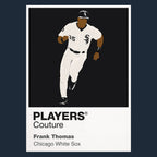 Frank Thomas White Sox Baseball Icon Frame - Icon Design