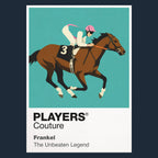 Frankel horse racing hoodie – navy view