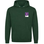 Frankie Dettori horse racing hoodie – mens forest green hoodie view