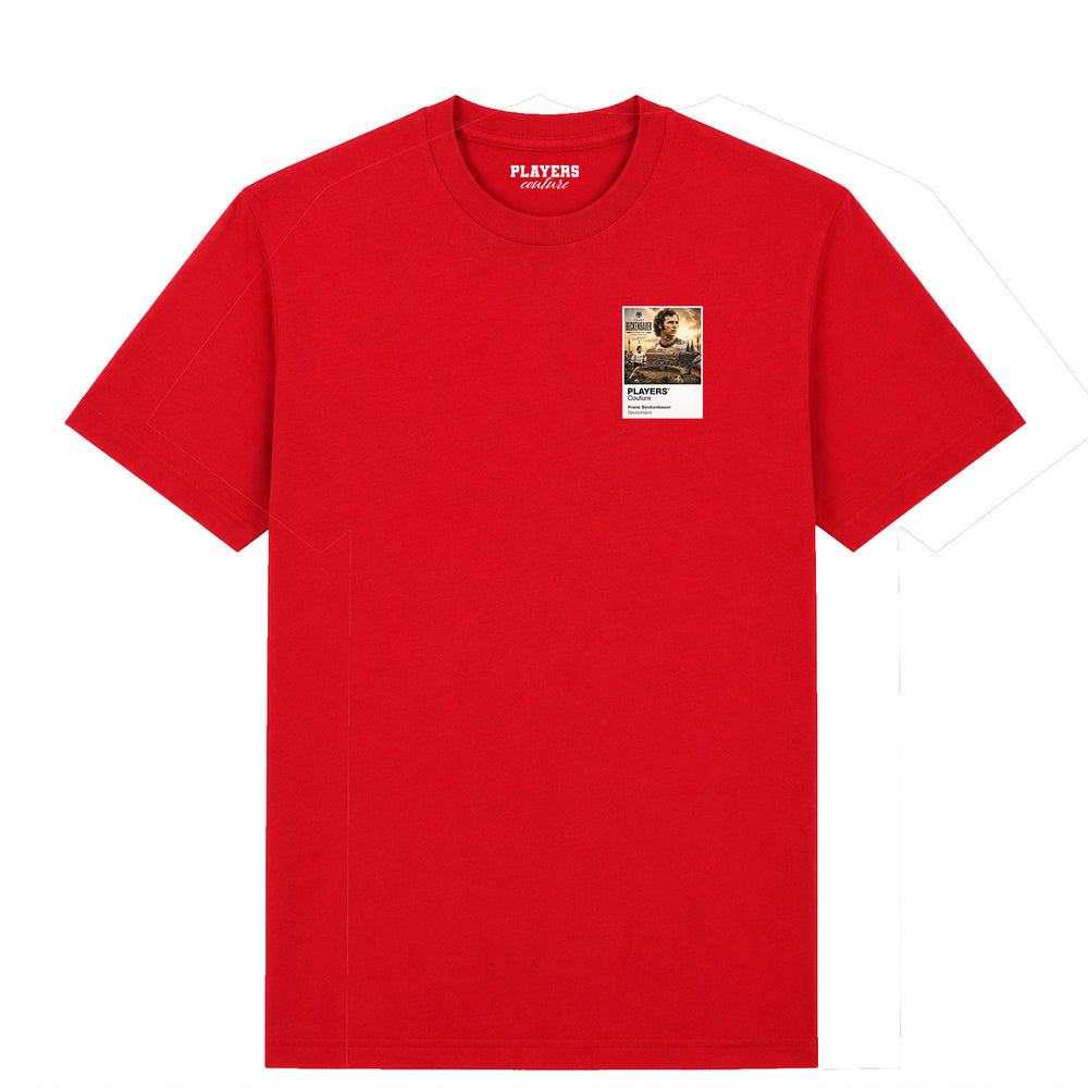 Franz Beckenbauer Germany Atlas Frame White men's t-shirt by Players Couture