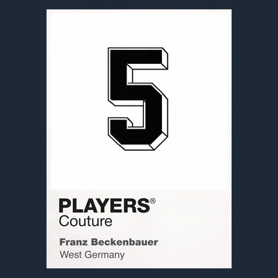Franz Beckenbauer 5 Football Shirt Frame - Icon Design (View 8)