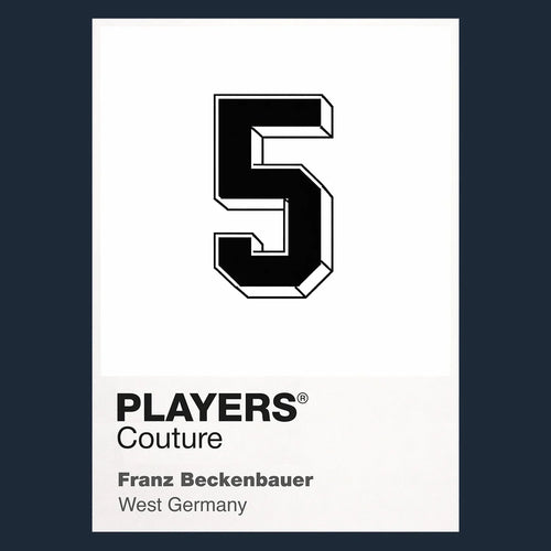Franz Beckenbauer 5 Football Shirt Frame - Icon Design (View 8)