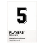 Franz Beckenbauer 5 Football Shirt Frame Men's Hoodie – white close-up detail shot of the Franz Beckenbauer 5 Football