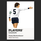 Franz Beckenbauer Players Couture Frame Black