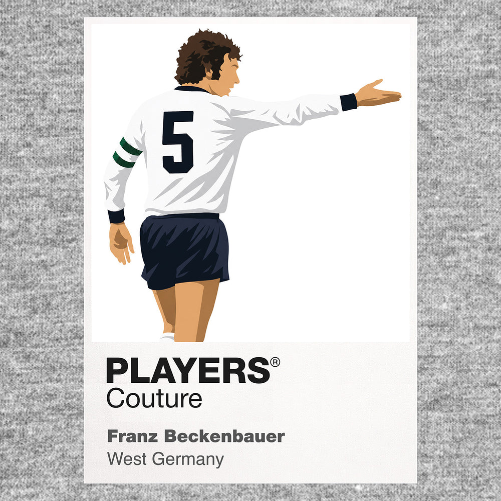 Franz Beckenbauer Players Couture Frame Gray