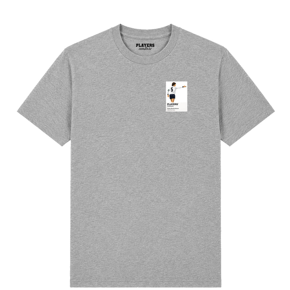 Franz Beckenbauer Players Couture Mens Gray T-Shirt